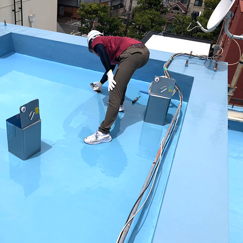 甲斐田工業株式会社 防水工事職人