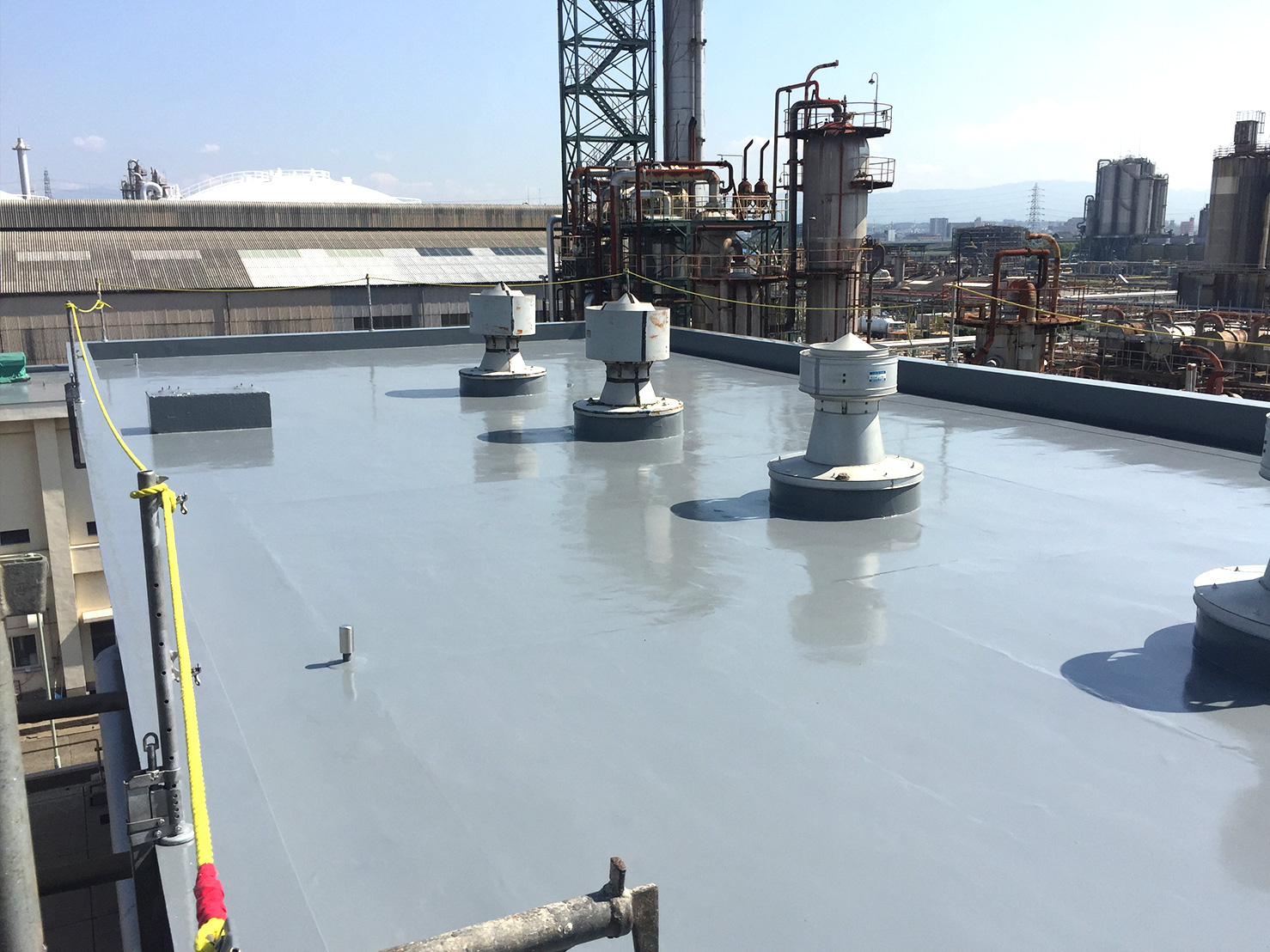 兵庫尼崎市 防水工事・塗装工事 各種防水工事 甲斐田工業株式会社